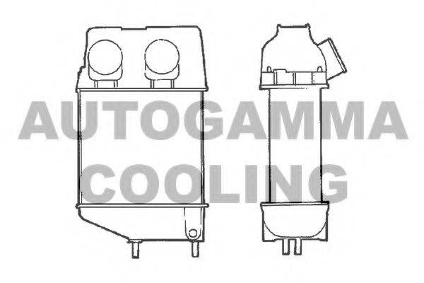 AUTOGAMMA 101475 Інтеркулер