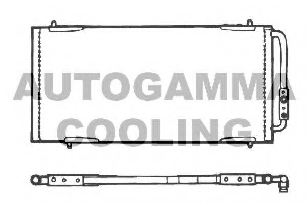 AUTOGAMMA 101577 Конденсатор, кондиціонер