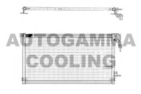 AUTOGAMMA 101594 Конденсатор, кондиціонер