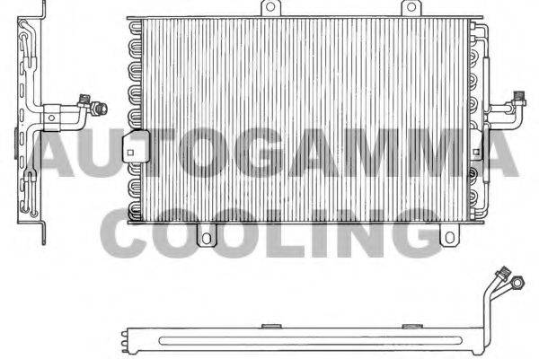 AUTOGAMMA 101605 Конденсатор, кондиціонер