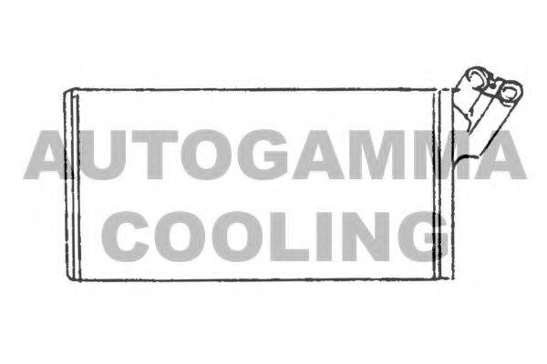 AUTOGAMMA 101681 Теплообмінник, опалення салону