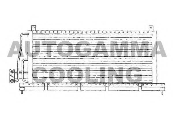 AUTOGAMMA 101708 Конденсатор, кондиціонер