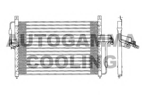 AUTOGAMMA 101713 Конденсатор, кондиціонер