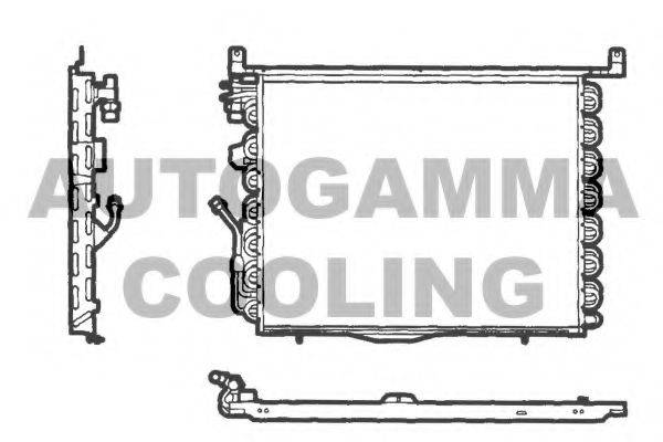 AUTOGAMMA 101728 Конденсатор, кондиціонер