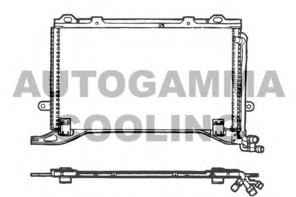 AUTOGAMMA 101732 Конденсатор, кондиціонер