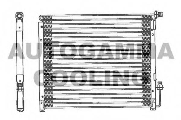 AUTOGAMMA 101761 Конденсатор, кондиціонер
