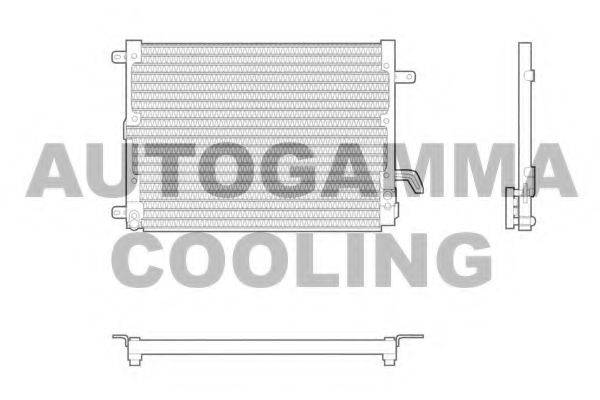 AUTOGAMMA 101830 Конденсатор, кондиціонер