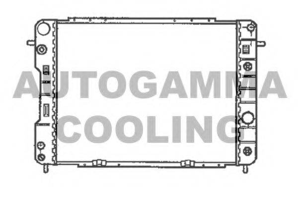 AUTOGAMMA 102259 Радіатор, охолодження двигуна