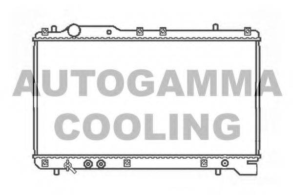 AUTOGAMMA 102328 Радіатор, охолодження двигуна