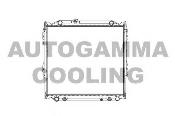 AUTOGAMMA 102368 Радіатор, охолодження двигуна