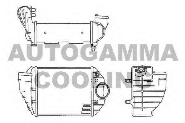 AUTOGAMMA 102535 Інтеркулер