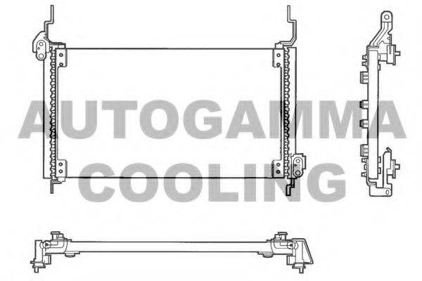 AUTOGAMMA 102630 Конденсатор, кондиціонер