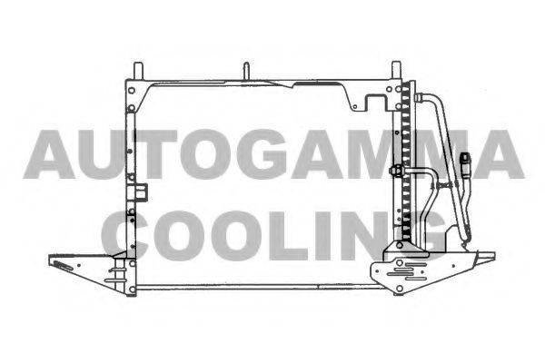 AUTOGAMMA 102650 Конденсатор, кондиціонер