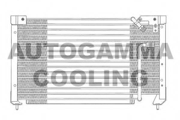 AUTOGAMMA 102670 Конденсатор, кондиціонер