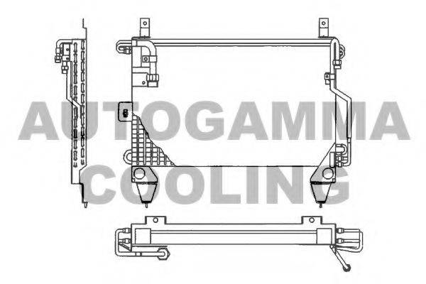 AUTOGAMMA 102692 Конденсатор, кондиціонер