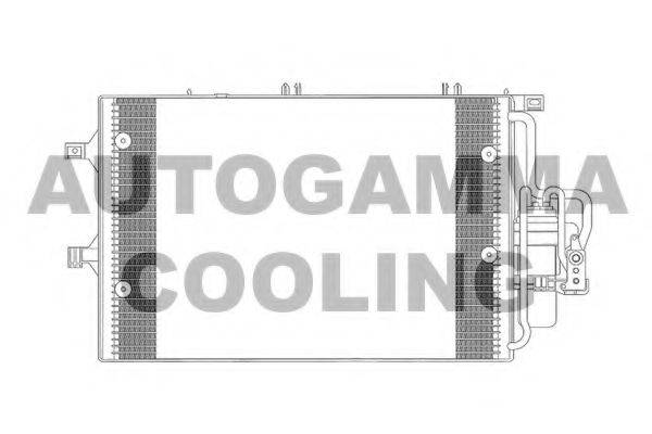 AUTOGAMMA 102738 Конденсатор, кондиціонер