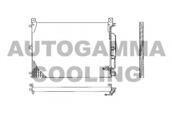 AUTOGAMMA 102829 Конденсатор, кондиціонер