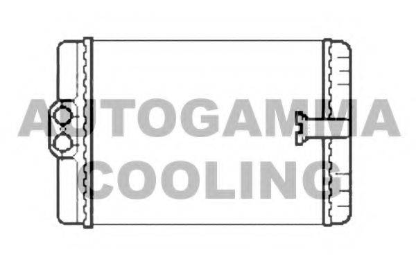 AUTOGAMMA 103340 Теплообмінник, опалення салону