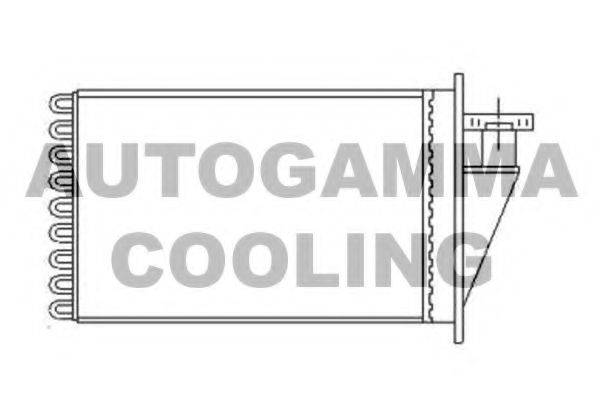 AUTOGAMMA 103409 Теплообмінник, опалення салону