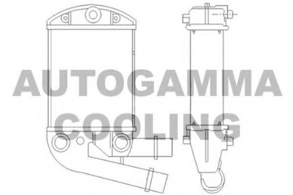 AUTOGAMMA 103414 Інтеркулер