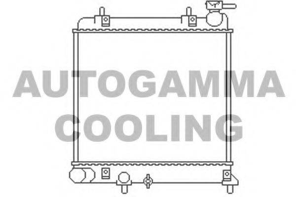 AUTOGAMMA 103436 Радіатор, охолодження двигуна