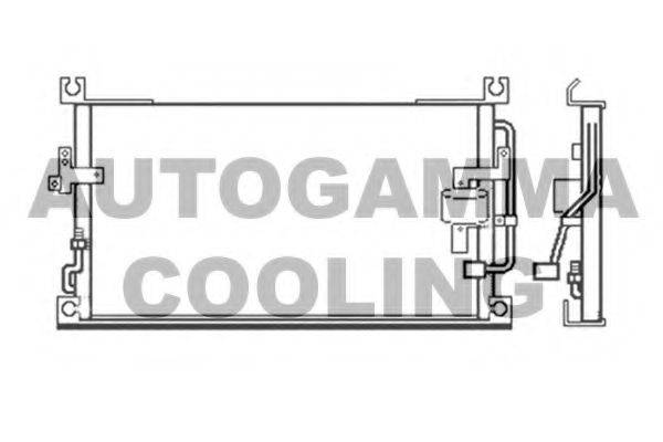 AUTOGAMMA 103483 Конденсатор, кондиціонер