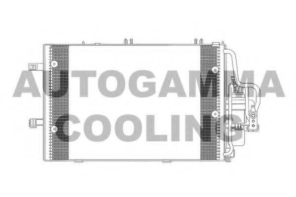 AUTOGAMMA 103624 Конденсатор, кондиціонер