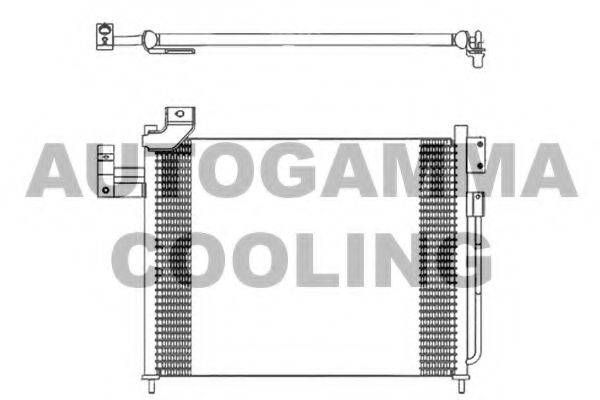 AUTOGAMMA 103692 Конденсатор, кондиціонер