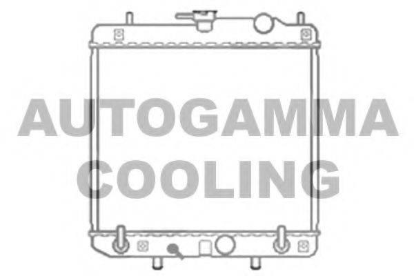 AUTOGAMMA 103791 Радіатор, охолодження двигуна