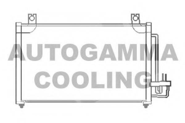 AUTOGAMMA 103819 Конденсатор, кондиціонер