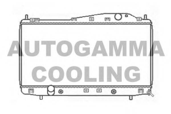 AUTOGAMMA 103953 Радіатор, охолодження двигуна