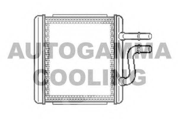 AUTOGAMMA 103966 Теплообмінник, опалення салону