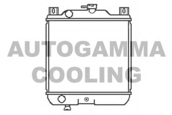 AUTOGAMMA 104188 Радіатор, охолодження двигуна
