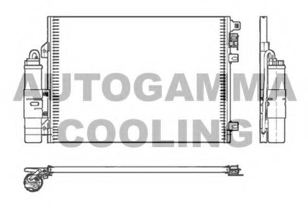 AUTOGAMMA 104582 Конденсатор, кондиціонер