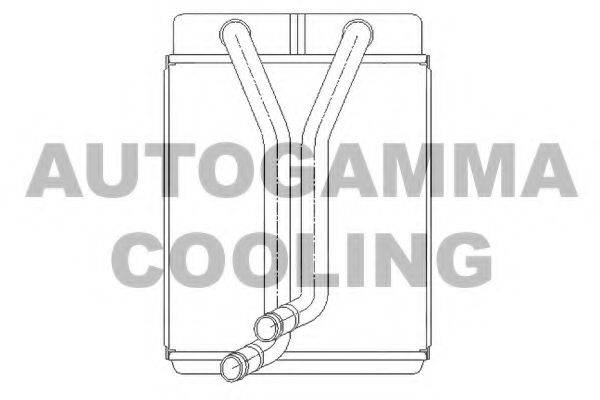 AUTOGAMMA 104813 Теплообмінник, опалення салону