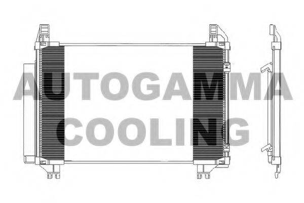 AUTOGAMMA 104924 Конденсатор, кондиціонер