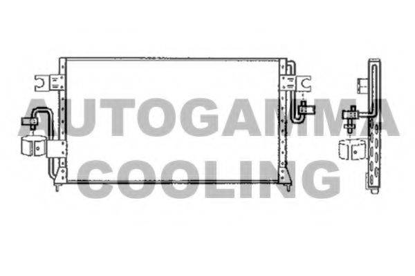 AUTOGAMMA 105018 Конденсатор, кондиціонер