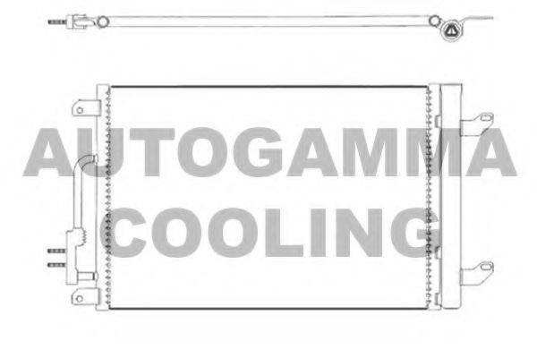 AUTOGAMMA 105202 Конденсатор, кондиціонер