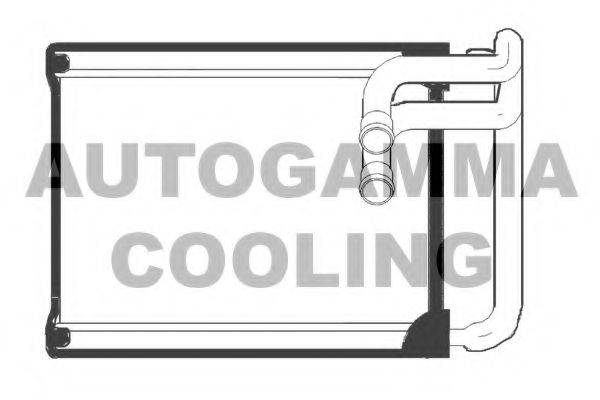 AUTOGAMMA 105276 Теплообмінник, опалення салону