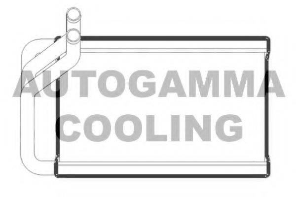AUTOGAMMA 105278 Теплообмінник, опалення салону