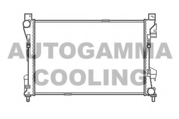 AUTOGAMMA 105436 Радіатор, охолодження двигуна