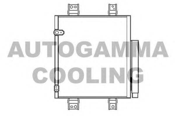 AUTOGAMMA 105456 Конденсатор, кондиціонер