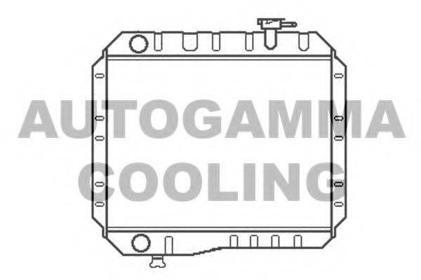 AUTOGAMMA 105467 Радіатор, охолодження двигуна