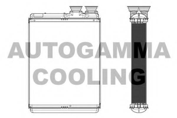AUTOGAMMA 105515 Теплообмінник, опалення салону