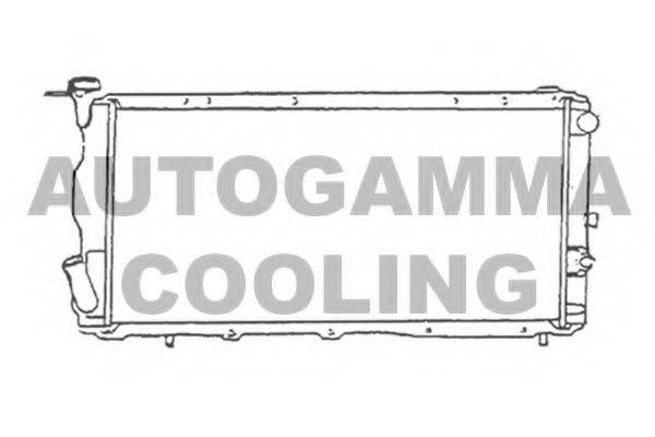 AUTOGAMMA 105567 Радіатор, охолодження двигуна