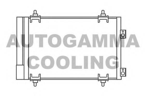 AUTOGAMMA 105586 Конденсатор, кондиціонер