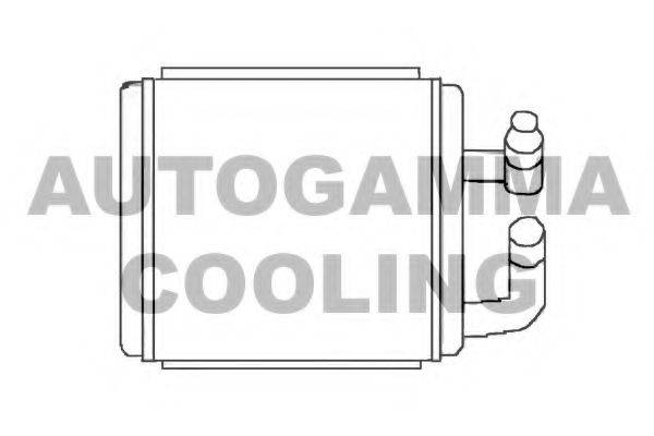 AUTOGAMMA 105745 Теплообмінник, опалення салону