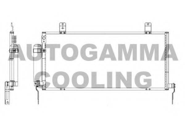 AUTOGAMMA 105776 Конденсатор, кондиціонер