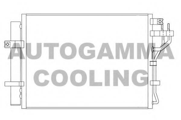 AUTOGAMMA 105859 Конденсатор, кондиціонер