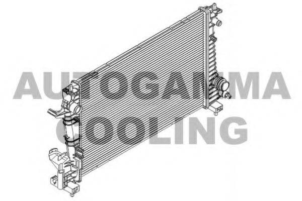 AUTOGAMMA 105937 Радіатор, охолодження двигуна